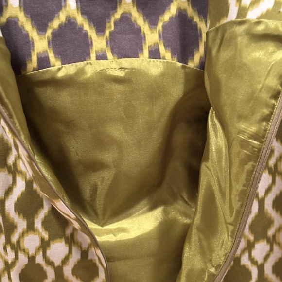 Tribal knee length dress size 8.  Zipper closure‎ cotton - Picture 6 of 8